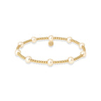 BARA PEARL BEADED BRACELET GF