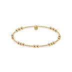 CAROLYN GOLD FILLED BEADED BRACELET