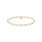 CARRIE PEARL BEADED BRACELET GF 6.5"