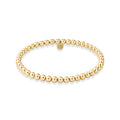 CLASSIC 4MM GOLD FILLED BEADED BRACELET