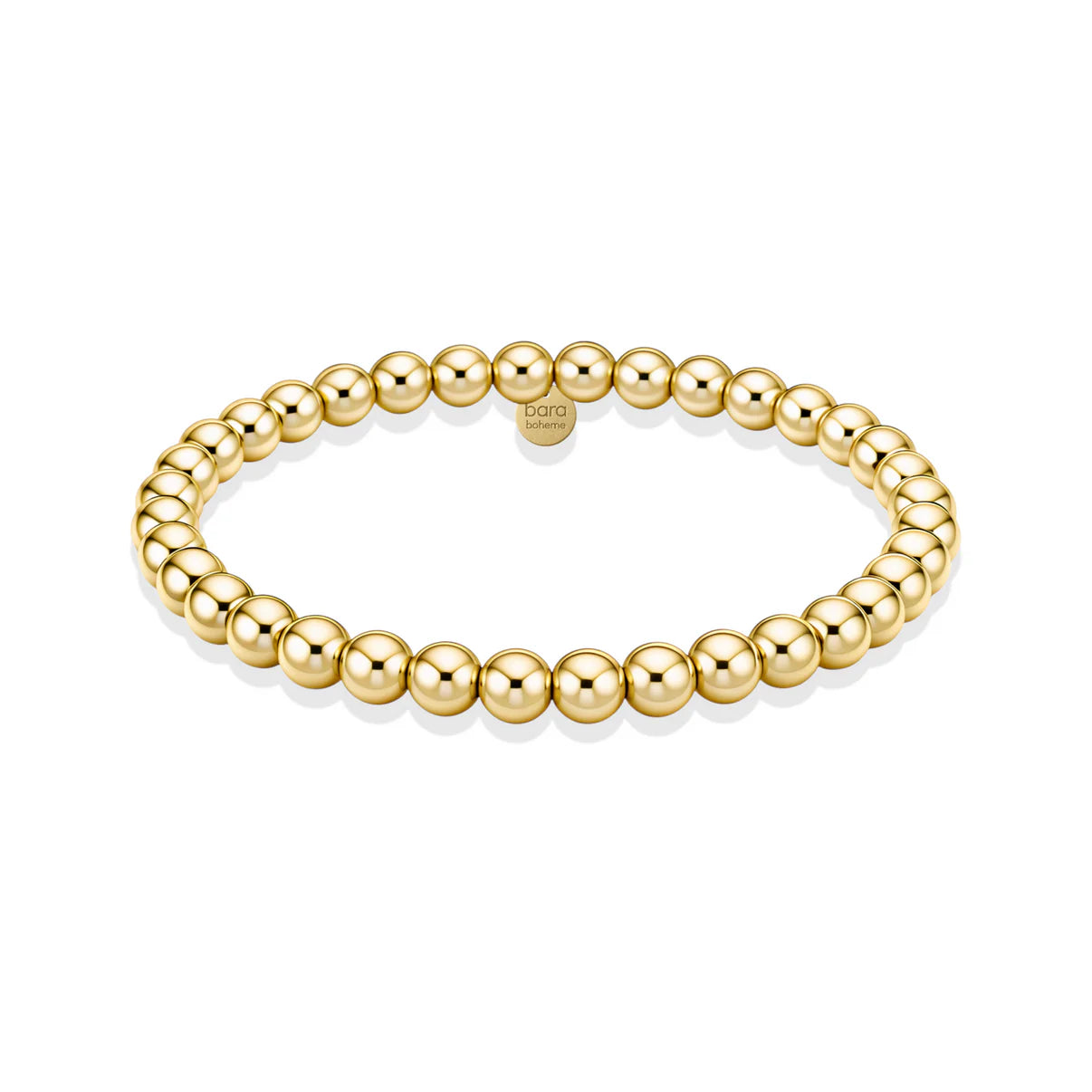 CLASSIC 5MM GOLD FILLED BEADED BRACELET