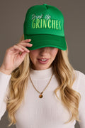 DRINK UP GRINCHES TRUCKER HAT