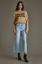 TAN WHISKEY WEATHER SWEATSHIRT