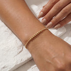 ROBYN GOLD FILLED BEADED BRACELET