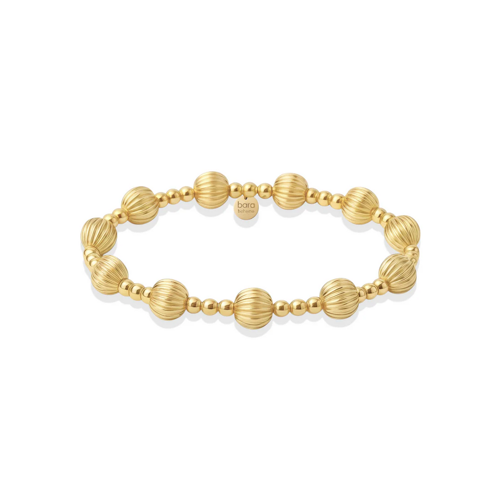 HOPE GOLD FILLED BEADED BRACELET