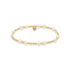 KIMBERLY PEARL BEADED BRACELET GF