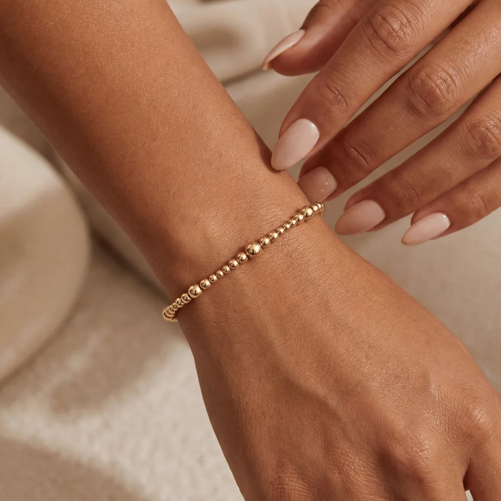 SIGNATURE JANELLE BEADED BRACELET GF